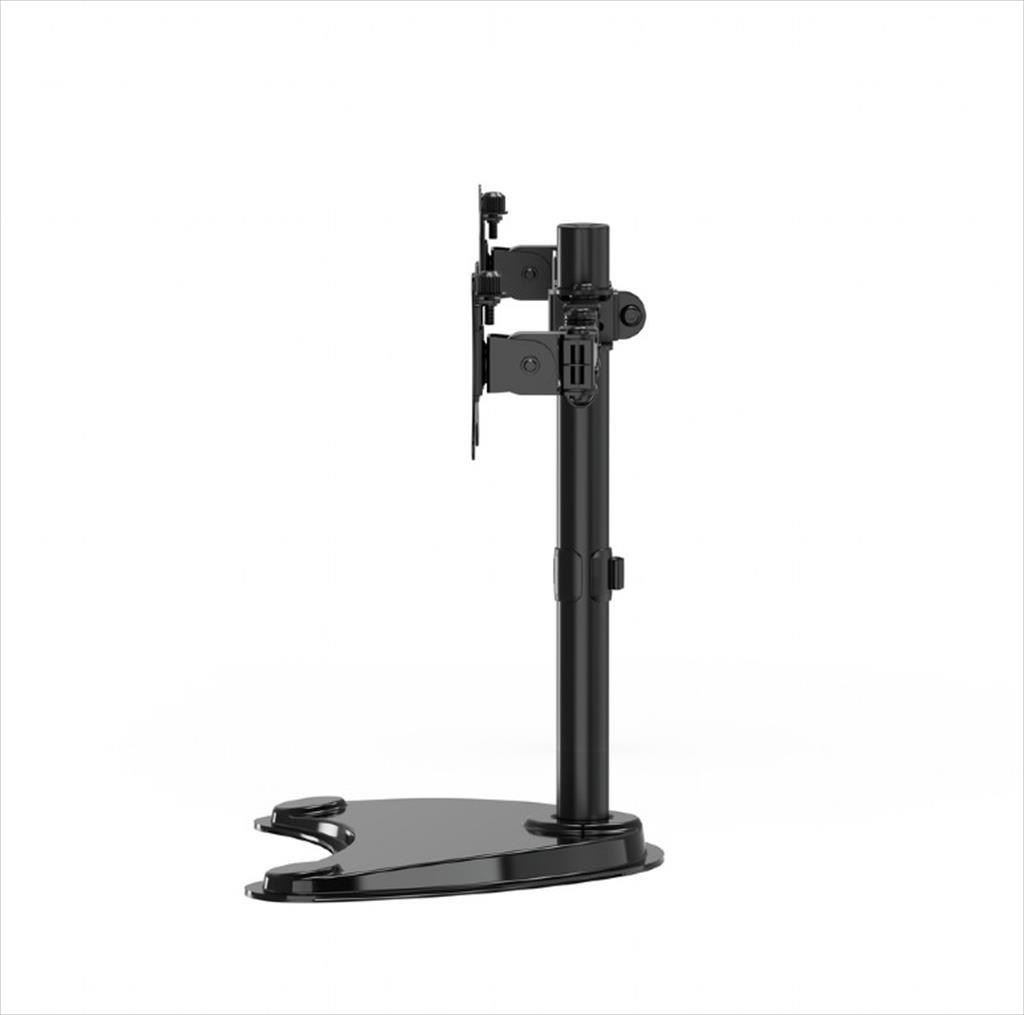Gembird MS-D2ST-02 nosač za dva monitora 13-32 inča VESA 75/100 nagibni okretni