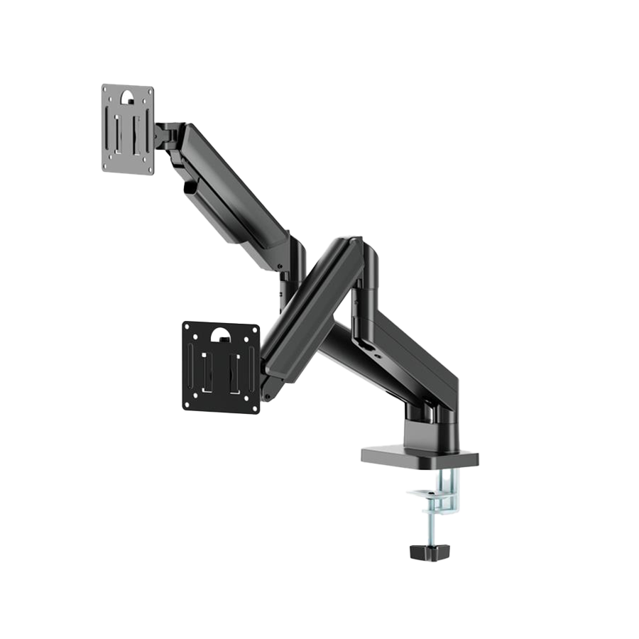 Gembird MA-DA2-06 Nosač za dva monitora Nosač za sto 17" do 32" do 10 kg, Crni