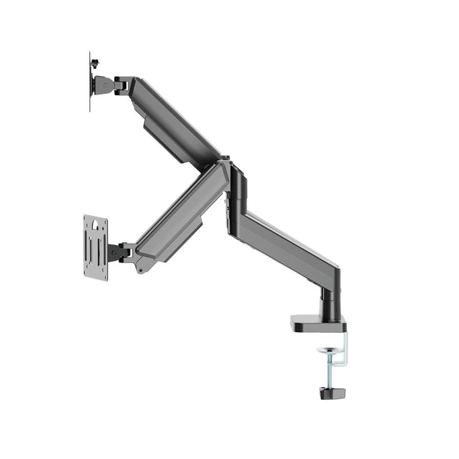 Gembird MA-DA2-06 Nosač za dva monitora Nosač za sto 17" do 32" do 10 kg, Crni