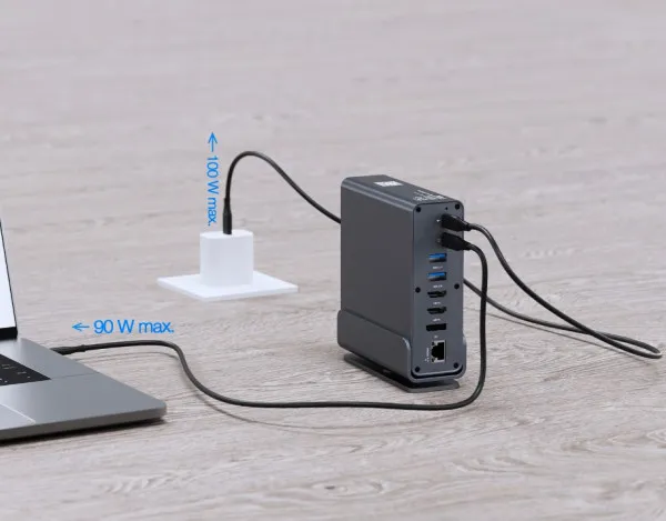 Gembird A-CF-COMBO15-01 USB Type-C 15-u-1 Multi-port adapter USB Hub HDMI DP LAN 3.5mm