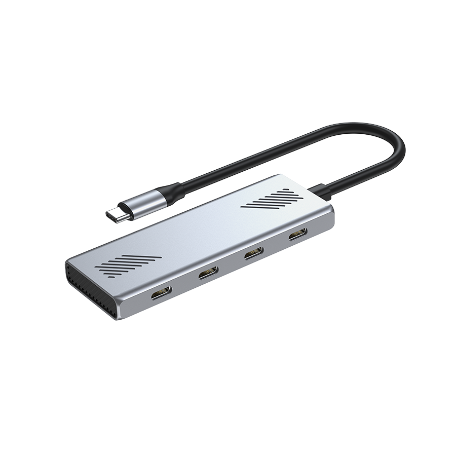 Gembird UHB-CM-U310-C4-01 USB Hub Type-C na Type-C 4-port USB-C 3.2 Gen 2