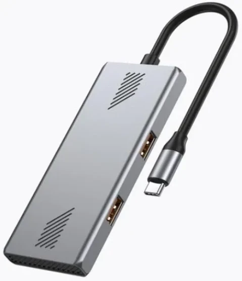Gembird UHB-CM-U310-A2C2-01 USB-C hub 4-portni USB-A i USB-C USB 3.2 Gen 2