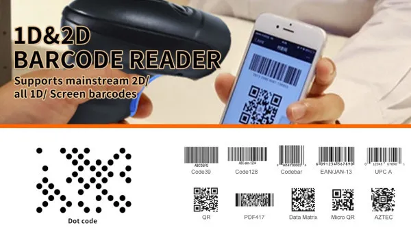 GMB POS-BS3208 Bar-kod skener 2D Hi Performance CMOS USB