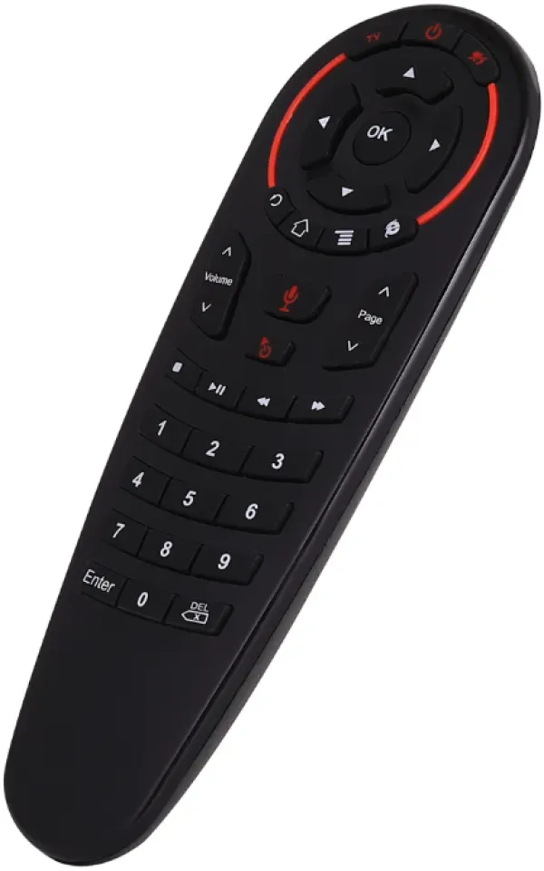 Gembird GMB-G30S Univerzalni daljinski upravljač za Android TV Box Air Mouse, Crni