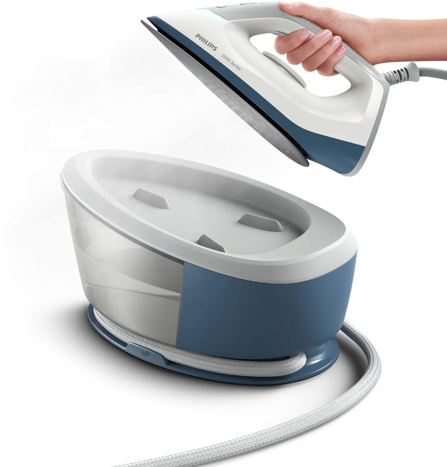 Philips PSG2000/20 Parna stanica 2400W 1.4 l, Plavo-bela