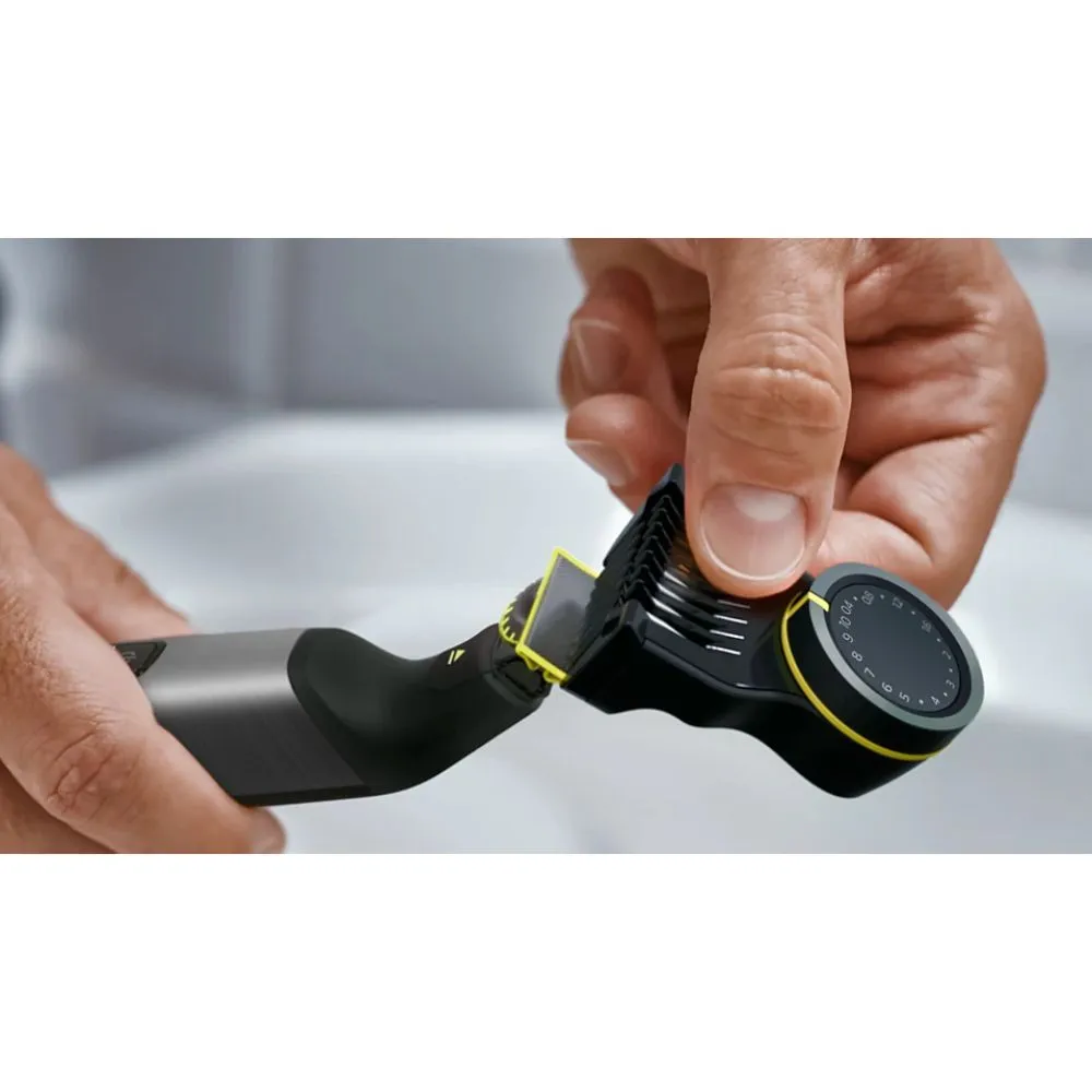 Philips QP6552/15 Trimer One Blade, Crni