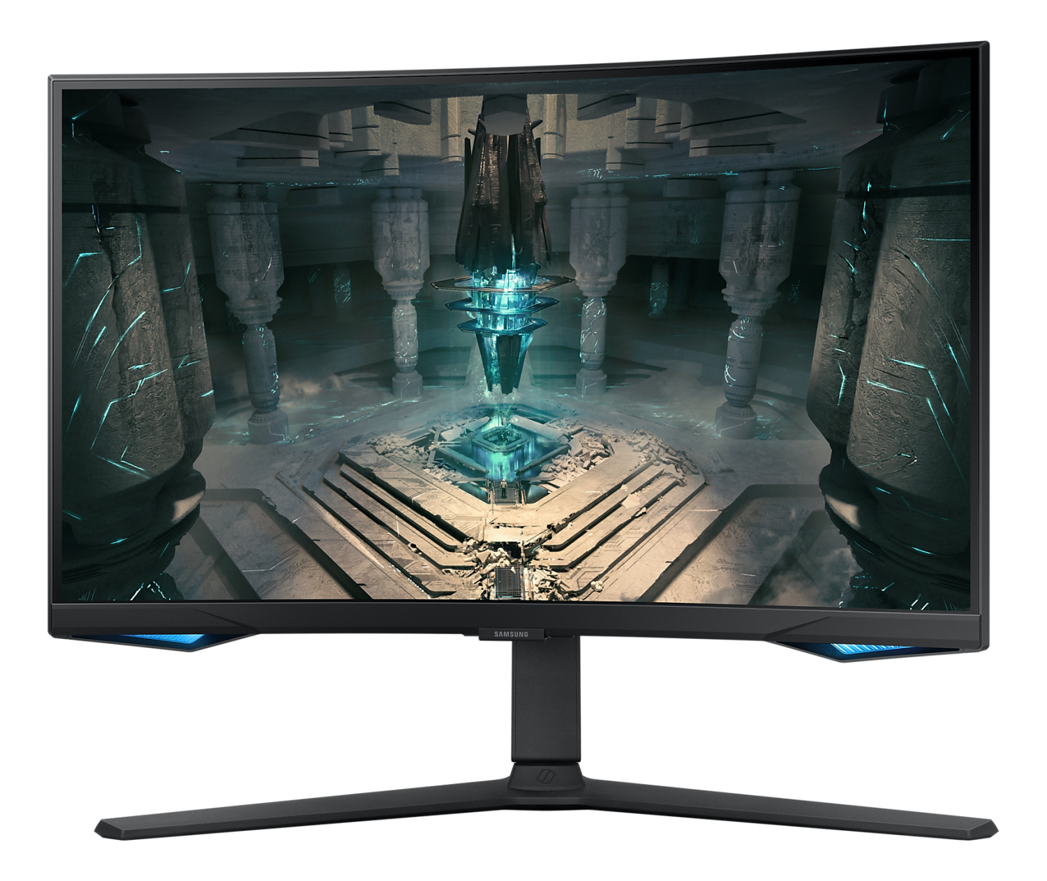 Samsung LS27BG650EUXEN Odyssey G6 Gaming monitor 27" VA Zakrivljen 2560x1440 GtG HDMIx2 DP USB Freesync, Crni