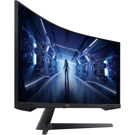Samsung Odyssey G5 34" LC34G55TVVPKSEN Gaming monitor 3440x1440 165Hz zakrivljen, Crn