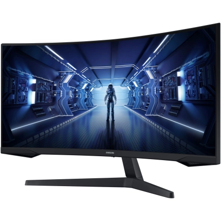 Samsung Odyssey G5 34" LC34G55TVVPKSEN Gaming monitor 3440x1440 165Hz zakrivljen, Crn