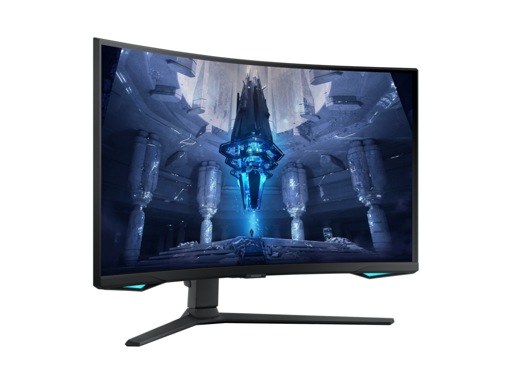 Samsung LS32BG750NPXEN Gejming monitor 32"/VA zakrivljen 3840x2160 165Hz 1ms GtG HDMIx2 DP USB freesync, Crna