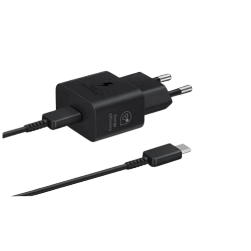 Samsung kućni punjač EP-T2510-XBE Type C 25W Fast sa kablićem crni
