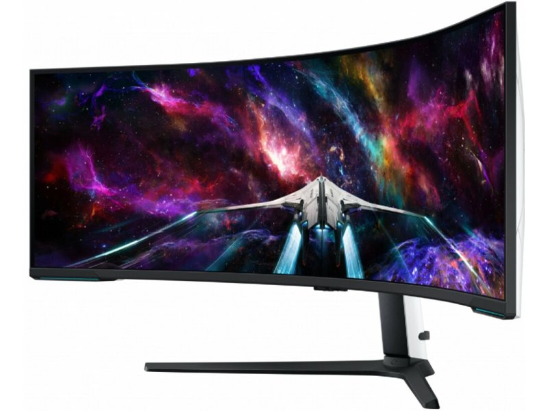 Samsung Odyssey LS57CG952NUXEN Monitor Odyssey Dual UHD 240Hz USB AMD FreeSync Premium Pro Curved, Beli