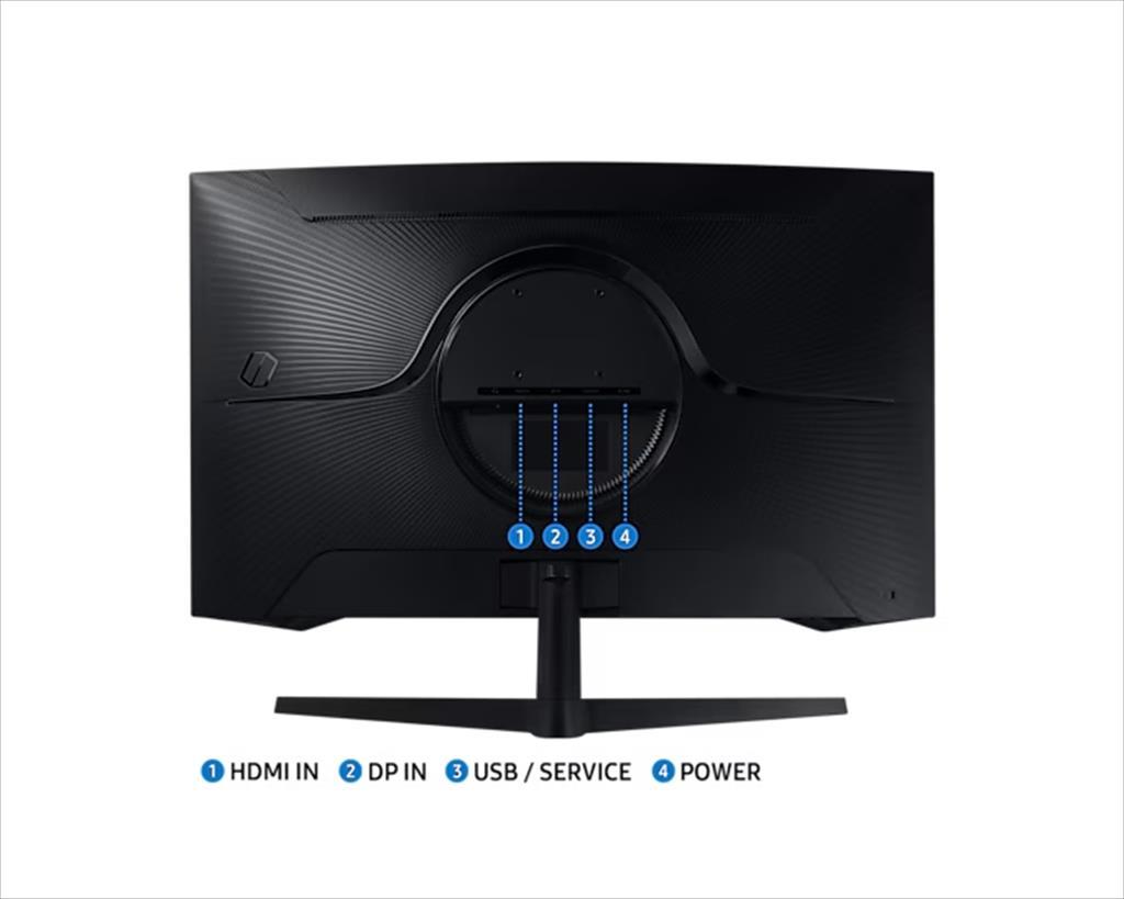 Samsung Ls32Cg552Euken Gajmerski monitor 32" Odissei G5 G55C zakrivljeni 1Ms 165Hz 2560Ks1440