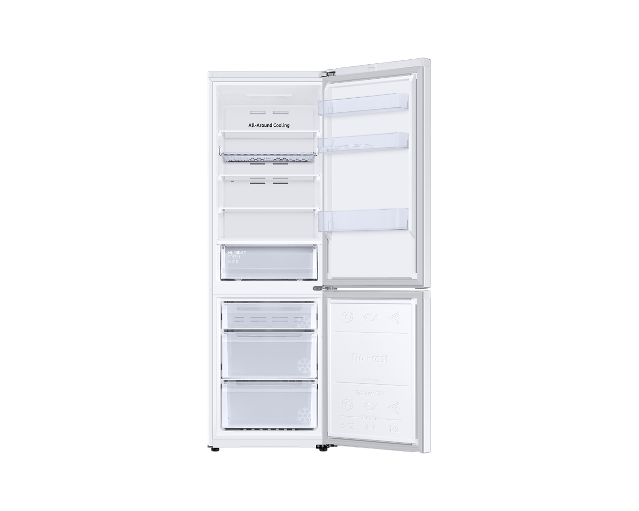 Samsung RB34C672EWW/EK Frižider 340l Total NoFrost, Beli
