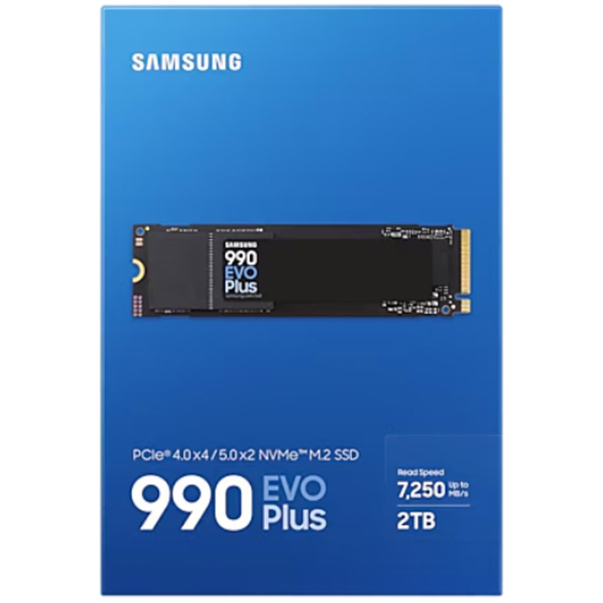 Samsung MZ-V9S2T0BW 990 EVO Plus SSD 2TB M.2 NVMe