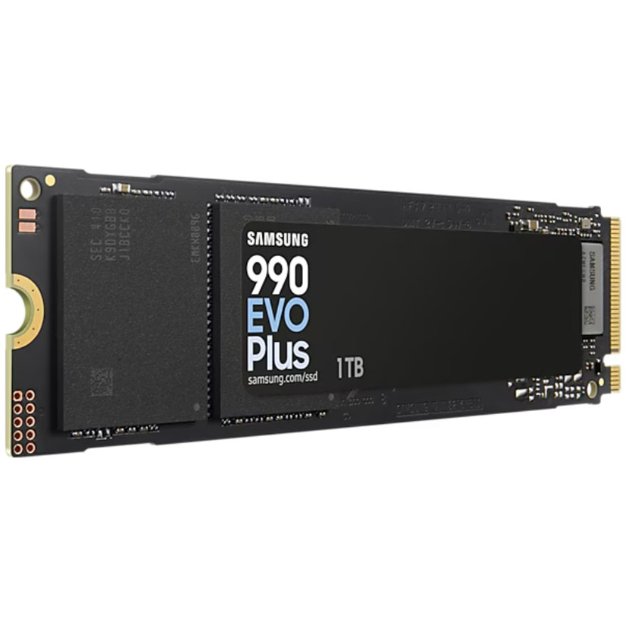 Samsung MZ-V9S1T0BW 990 EVO Plus Series SSD 1TB M.2 NVMe