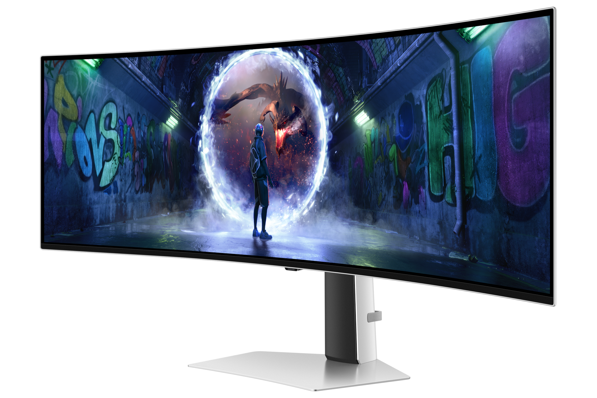 Samsung LS49DG934SUXEN Gaming monitor 49"/OLED Zakrivljen 32:9 5120x1440 240Hz 0.03ms GtG HDMIx2 DP