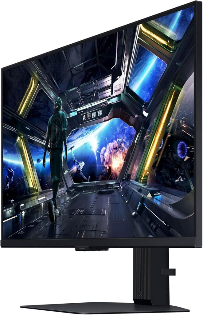 Samsung LS27DG702EUXDU Gaming monitor 27" IPS 3840x2160 144Hz 1ms MPRT HDMI DP USB Freesync Pivot visina, Crni