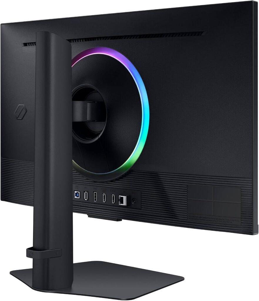 Samsung LS27DG702EUXDU Gaming monitor 27" IPS 3840x2160 144Hz 1ms MPRT HDMI DP USB Freesync Pivot visina, Crni