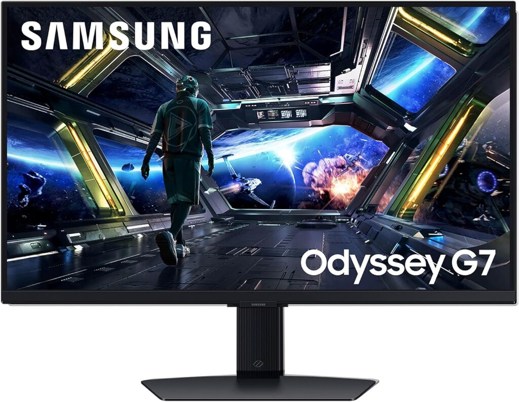 Samsung LS27DG702EUXDU Gaming monitor 27" IPS 3840x2160 144Hz 1ms MPRT HDMI DP USB Freesync Pivot visina, Crni