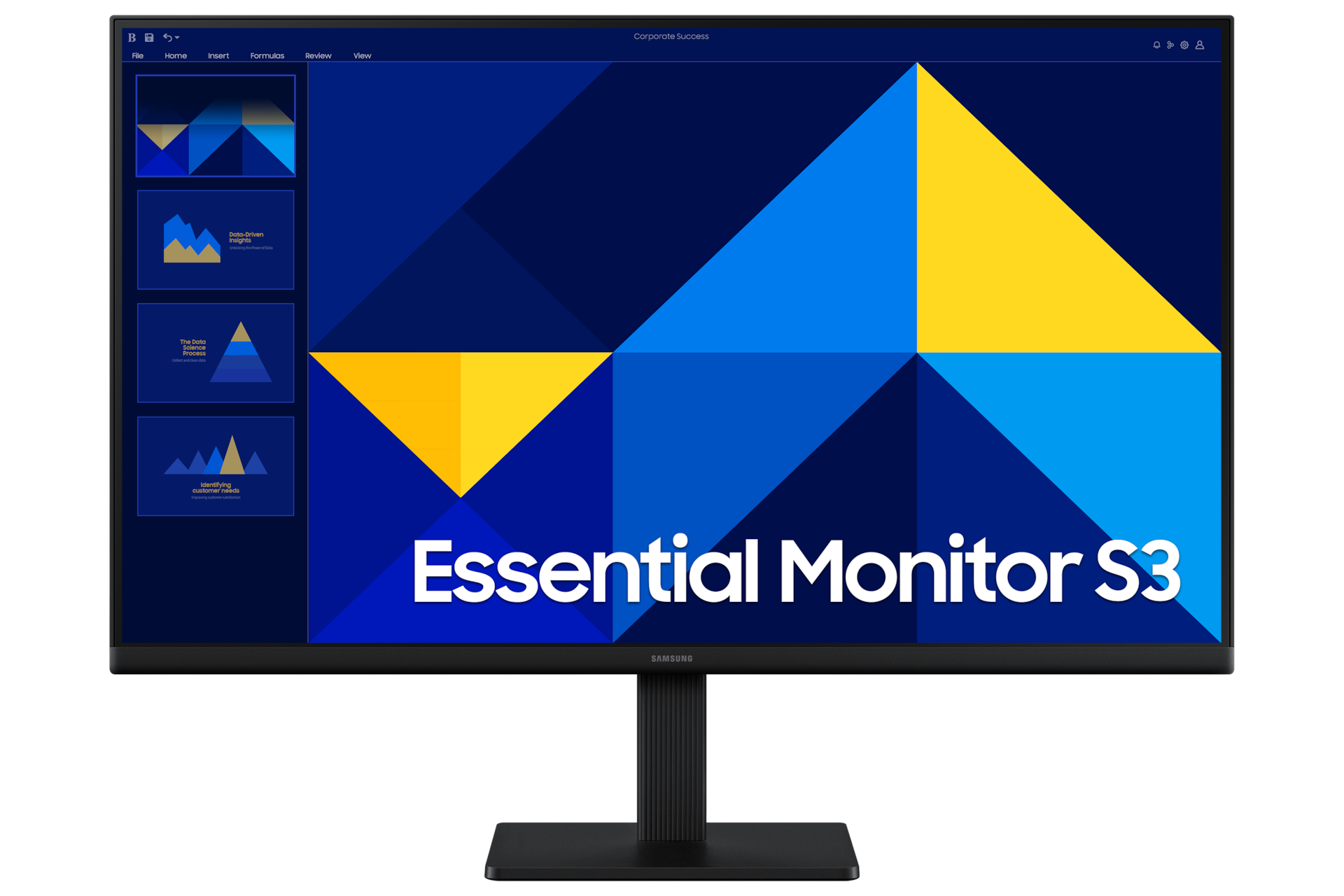 Samsung LS27D300GAUXEN Monitor 27" IPS 1920X1080 100Hz 5ms GtG VGA HDMI VESA, Crna