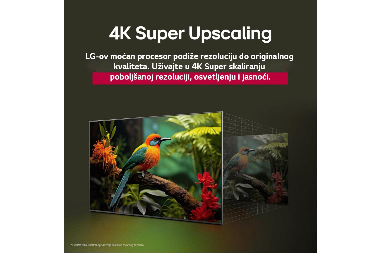 LG 65NANO81A3A Televizor 65" NanoCell 4K UHD webOS 25 Smart TV, Crni