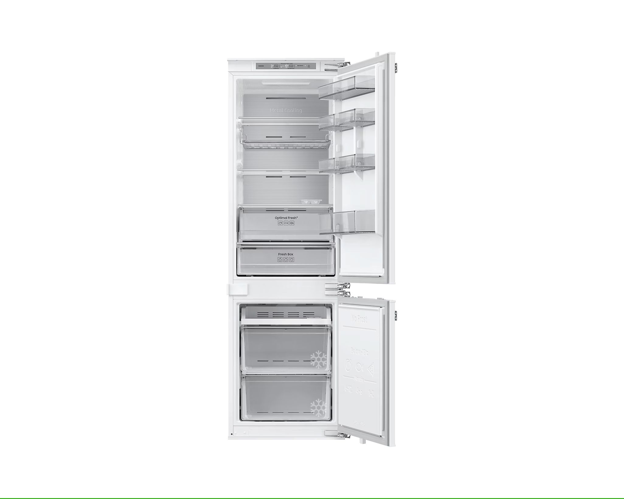 Samsung BRB80F26ADF0EO ugradni kombinovani frizider