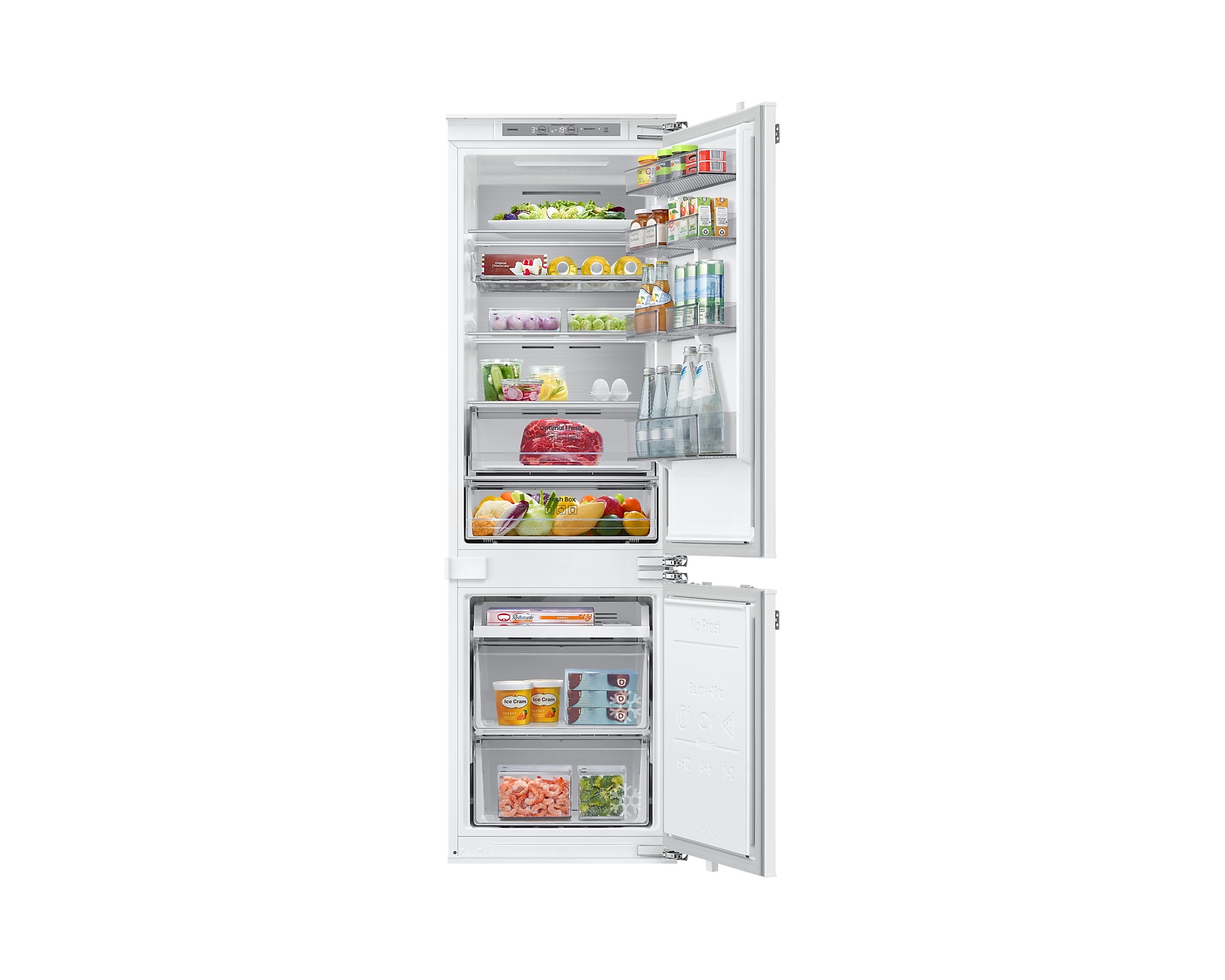 Samsung BRB80F26ADF0EO ugradni kombinovani frizider