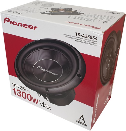 Ugradni vufer Pioneer TS-A250S4 25cm