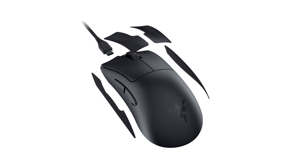 Razer DeathAdder V3 Pro Gaming miš Ergonomic Wireless, Crni
