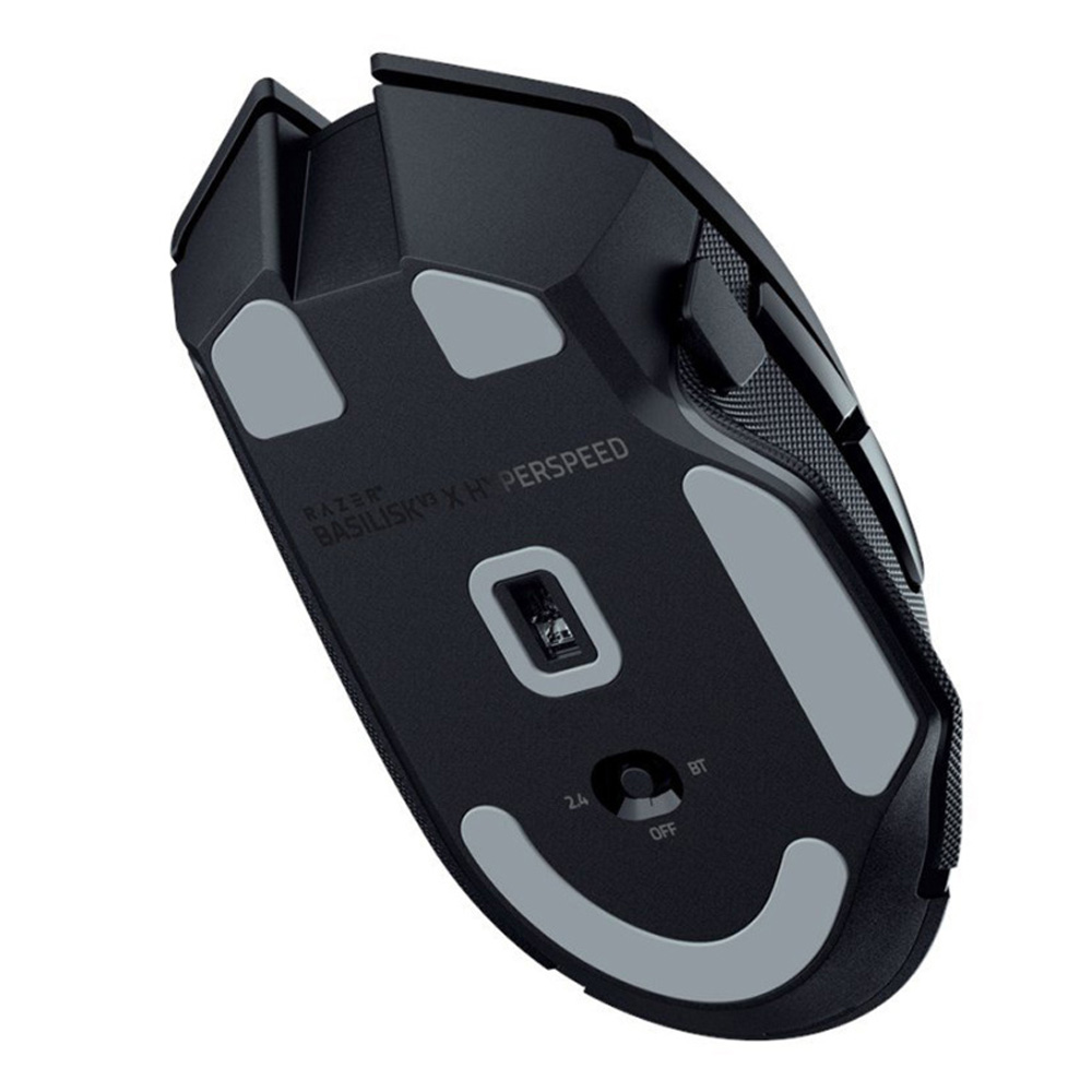 Razer Basilisk V3 X HyperSpeed Gaming bežični miš Ergo đcrni