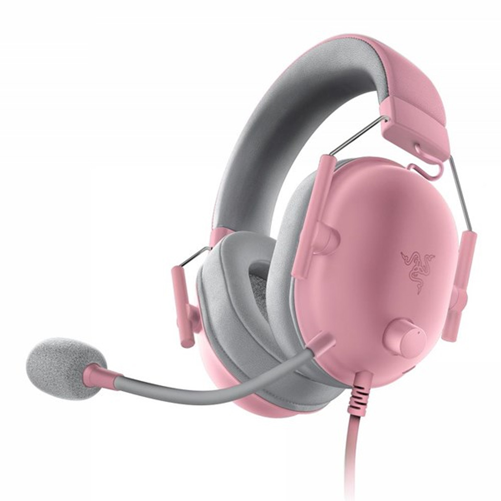 Razer BlackShark V2 X Gaming slušalice Wired, Roze