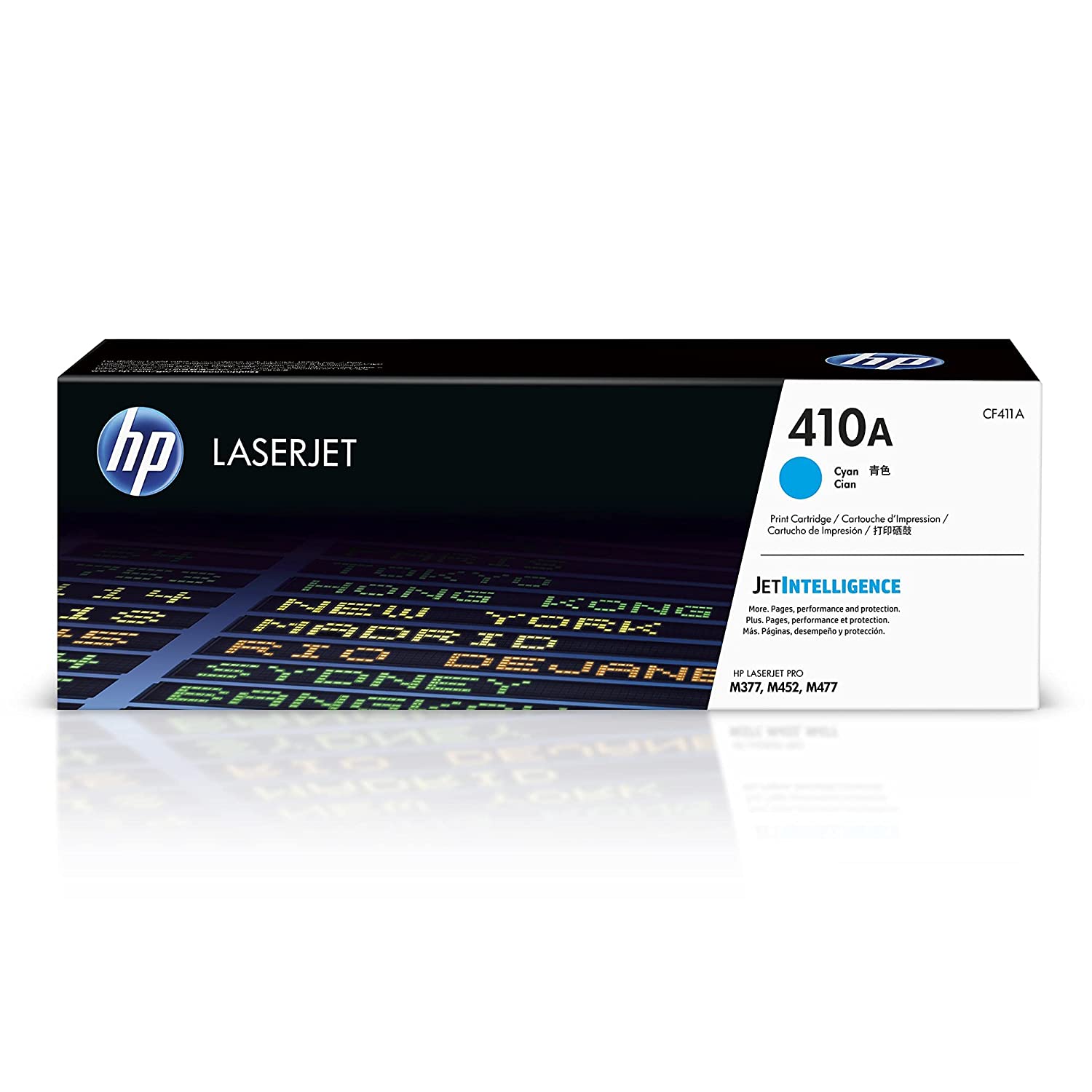 HP 410A Toner, Cijan
