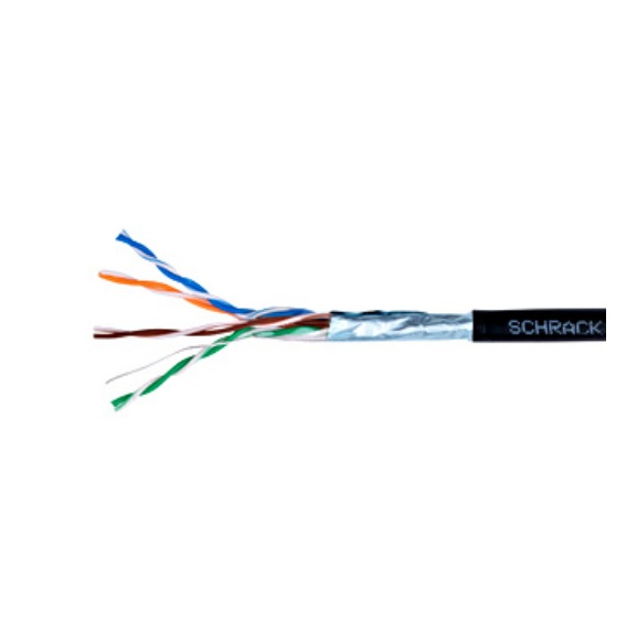 FTP кабель CAT 5e F/UTP Schrack HSEKF424E3 outdoor