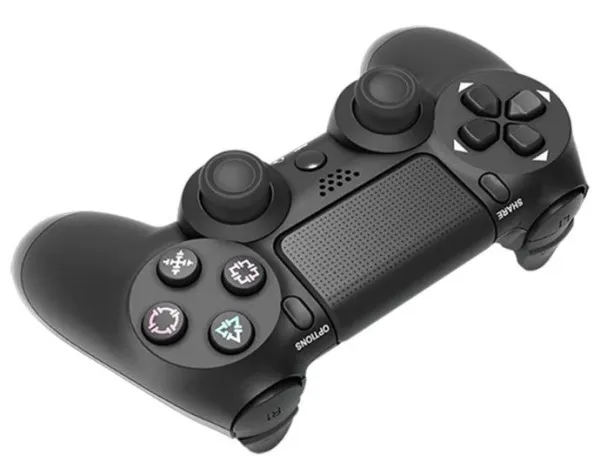 Gembird JPD-Wireless-Thrillershock Džojstik sa dvostrukom vibracijom v2 PC/PS4, Crni