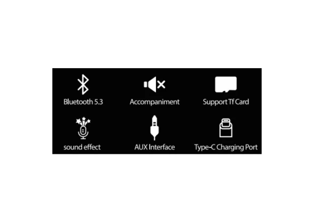 Gembird SPK-L2 Bluetooth Zvučnik RGB 10W 1800mAh microSD AUX + mikrofon 500mAh 1360