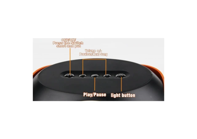 Gembird SPK-L2 Bluetooth Zvučnik RGB 10W 1800mAh microSD AUX + mikrofon 500mAh 1360