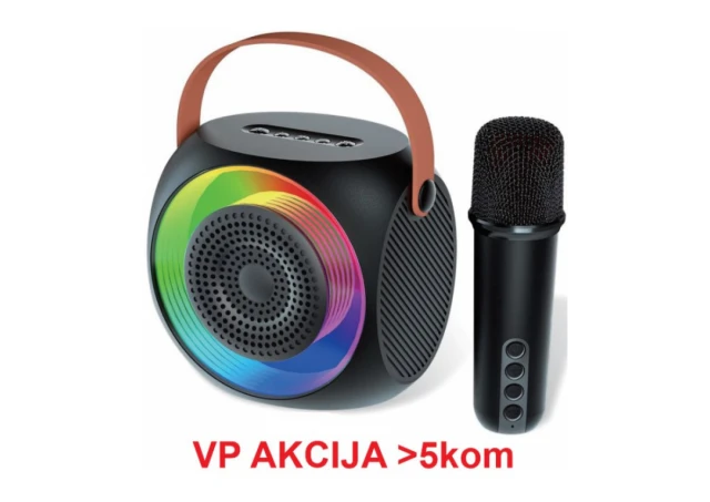 Gembird SPK-L2 Bluetooth Zvučnik RGB 10W 1800mAh microSD AUX + mikrofon 500mAh 1360