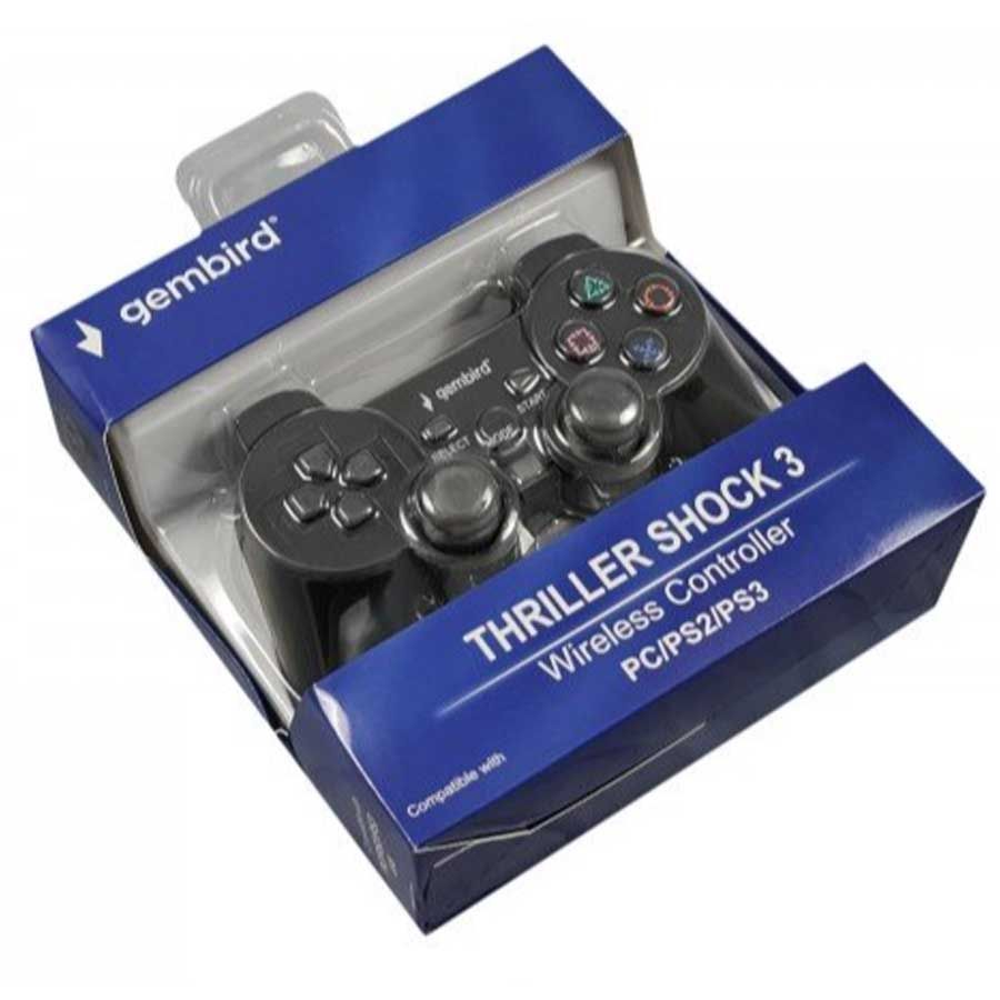 Gembird JPD-THRILLERSHOCK 3 Bežični gamepad sa dvostrukom vibracijom PS2/PS3/PC