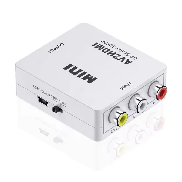 Gembird Video i audio konverter A-AV u HDMI Mini, Beli