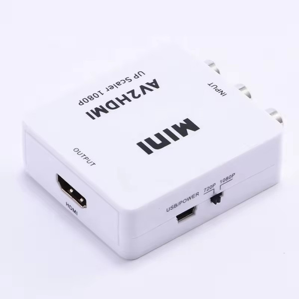 Gembird Video i audio konverter A-AV u HDMI Mini, Beli