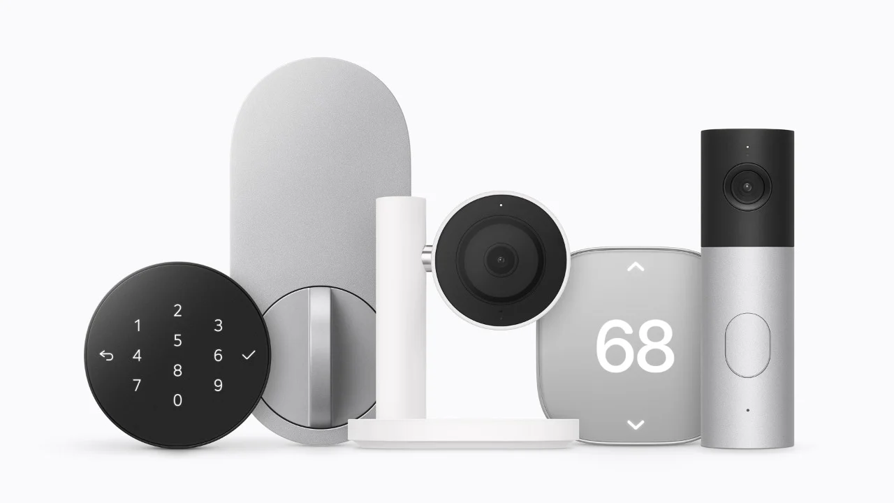 Apple Home Collection uređaji: pametna brava, unutrašnja kamera, termostat i zvono sa kamerama