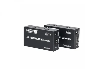 Extender HDMI-UTP do 120m HEX-K1220 4K 30Hz Kettz