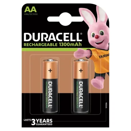 Punjiva baterija Duracell AA 1300 mAh/punjiva/2/1 pak
