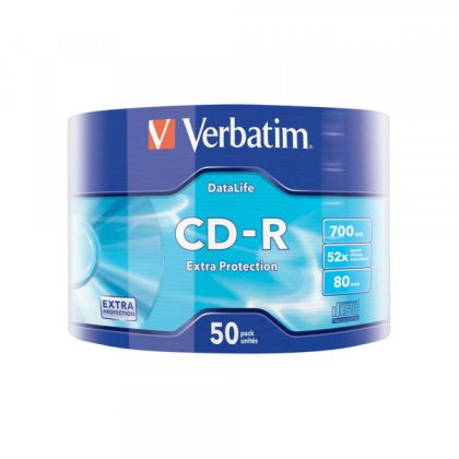 CD-R Verbatim Data Life-1/50 celofan