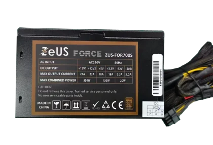 Napajanje 700W ZEUS 80 ZUS-FOR700S PLUS Bronze 12cm