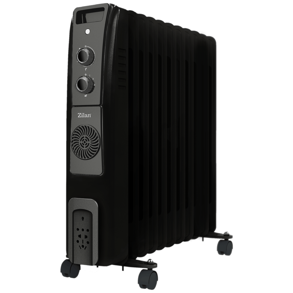 Uljani radijator Zilan ZLN1963 11 rebara snaga 2000W + 400W ventilator