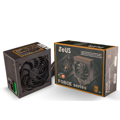 Napajanje 600W ZEUS 80 ZUS-FOR600S PLUS Bronze 12cm