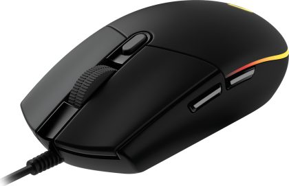Logitech G102 Lightsync Gaming Wired Mouse, Black USB