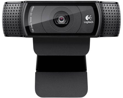 Logitech C920 HD Pro Webcam, Black